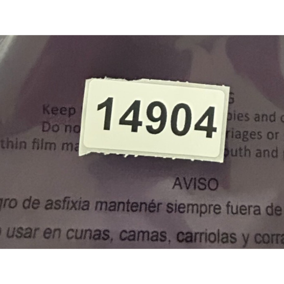 Cabi Peek Pullover Sweater Womens Medium Purple Flutter Split Sleeve Modal Blend - Picture 11 of 11